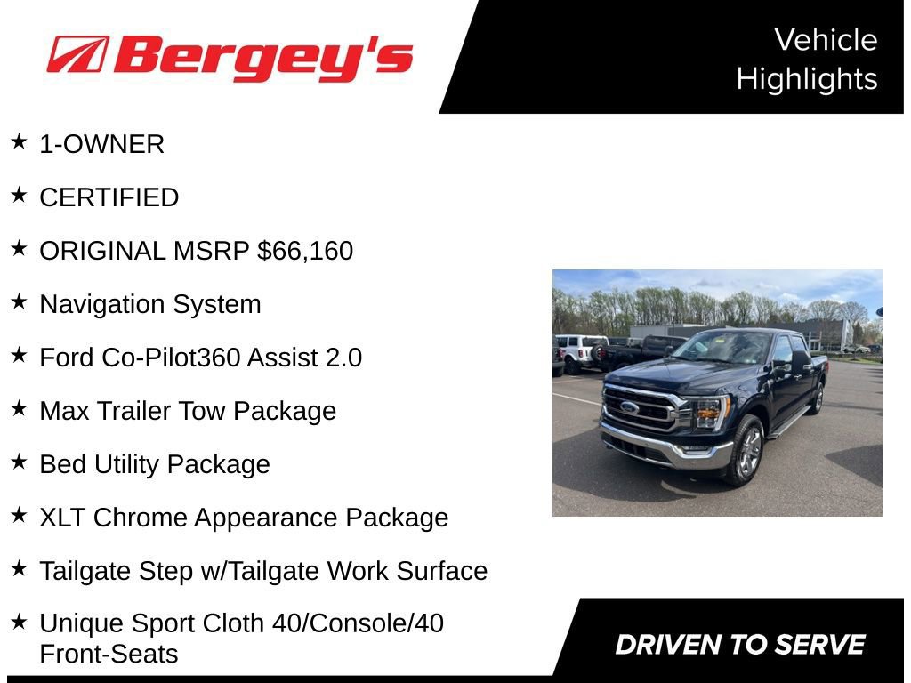 Certified 2023 Ford F150 XLT w/ Equipment Group 302A High AWD/4WD image 8