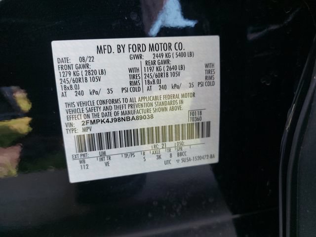 Certified 2022 Ford Edge SEL w/ Convenience Package AWD/4WD image 33