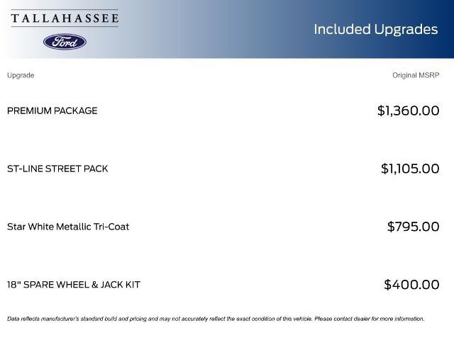 Certified 2025 Ford Explorer ST-Line w/ Premium Package RWD image 8