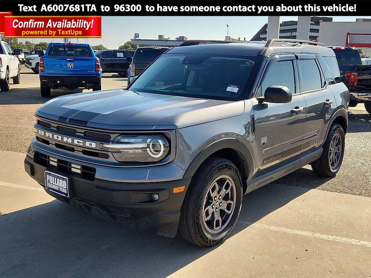 Certified 2023 Ford Bronco Sport Big Bend w/ Convenience Package AWD/4WD image 1