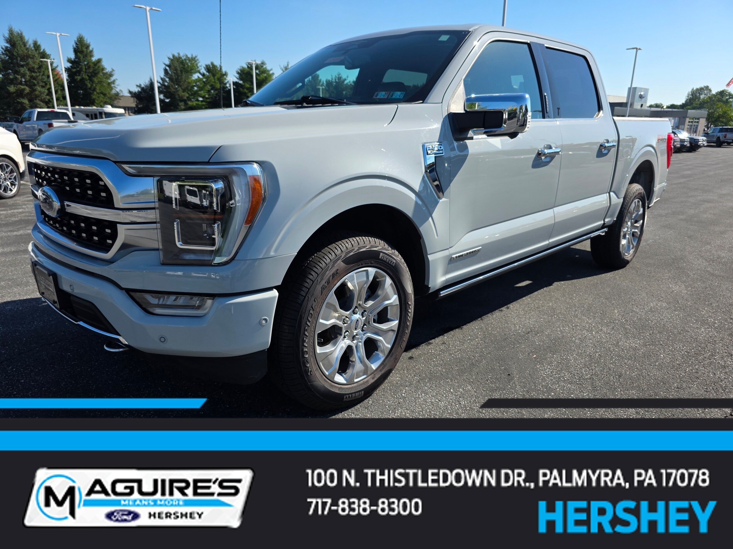 Certified 2023 Ford F150 Platinum w/ Equipment Group 701A High AWD/4WD image 1