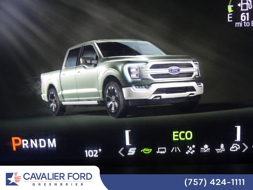 Certified 2021 Ford F150 Platinum w/ Equipment Group 701A High AWD/4WD image 30