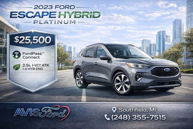 Certified 2023 Ford Escape Platinum image 1