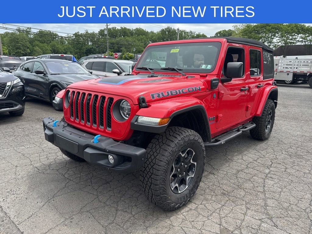 Used 2021 Jeep Wrangler Unlimited Rubicon 4xe w/ Steel Bumper Group
