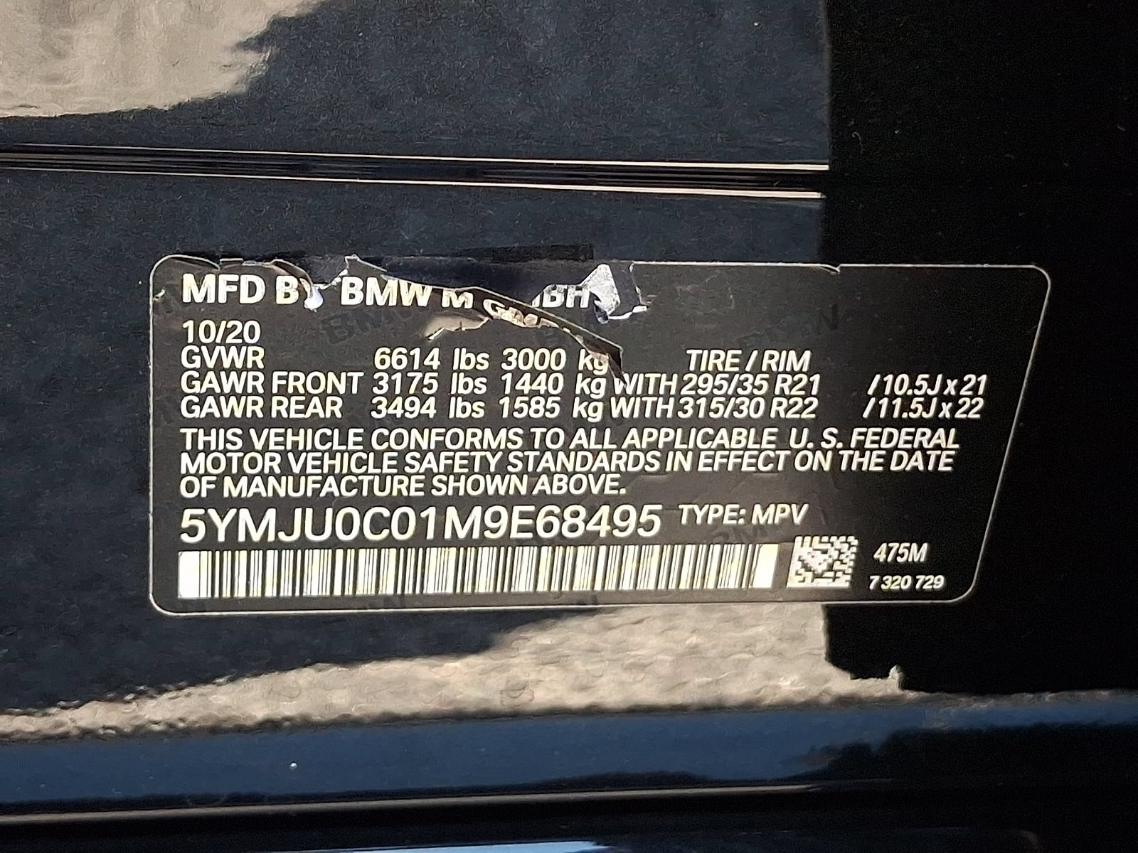 Used 2021 BMW X5 M w/ Competition Package AWD/4WD image 28