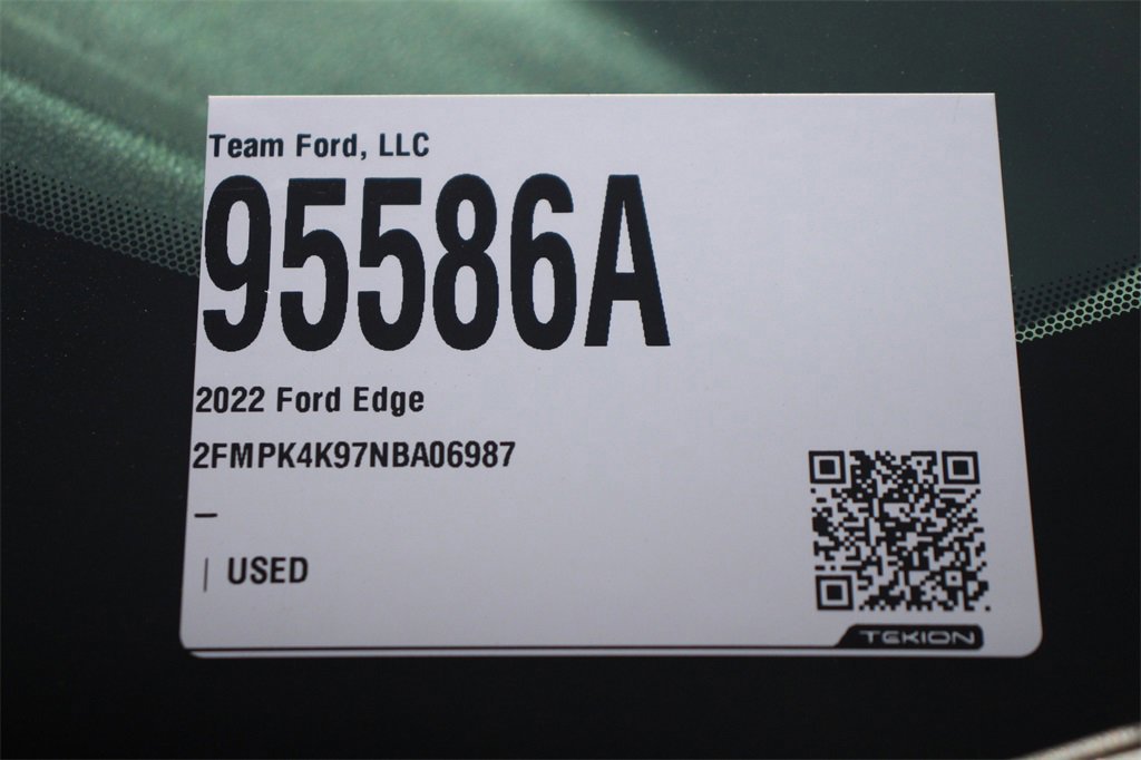 Certified 2022 Ford Edge Titanium image 31