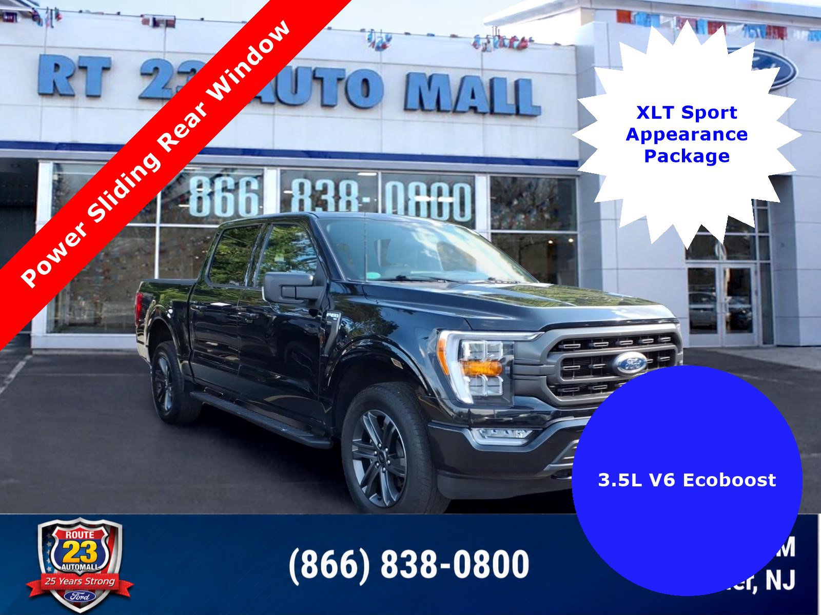 Certified 2023 Ford F150 XLT w/ Equipment Group 302A High