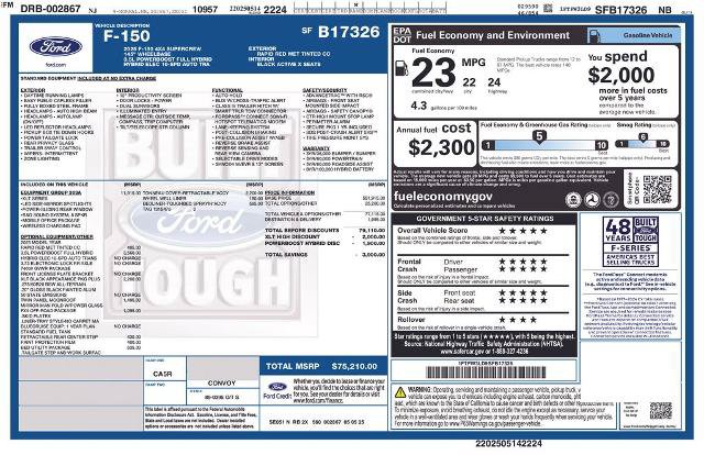 Certified 2025 Ford F150 XLT w/ Equipment Group 303A High AWD/4WD image 7