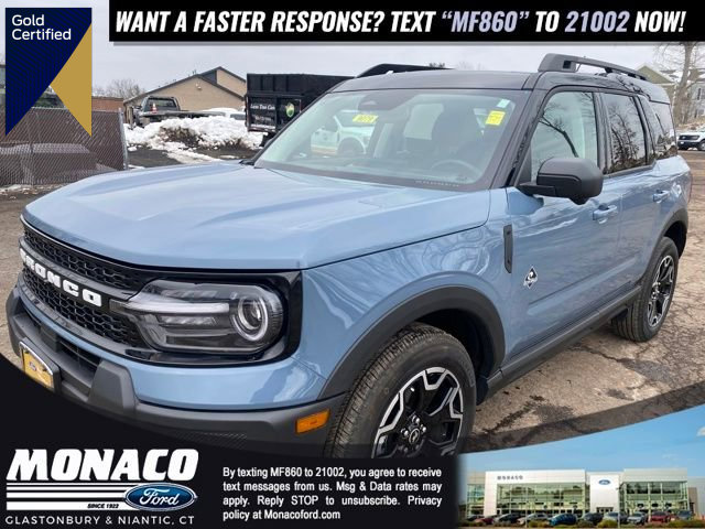 Certified 2025 Ford Bronco Sport Outer Banks w/ Outer Banks Tech Package+