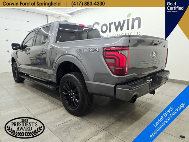 Certified 2025 Ford F150 Lariat w/ Equipment Group 502A High AWD/4WD image 4