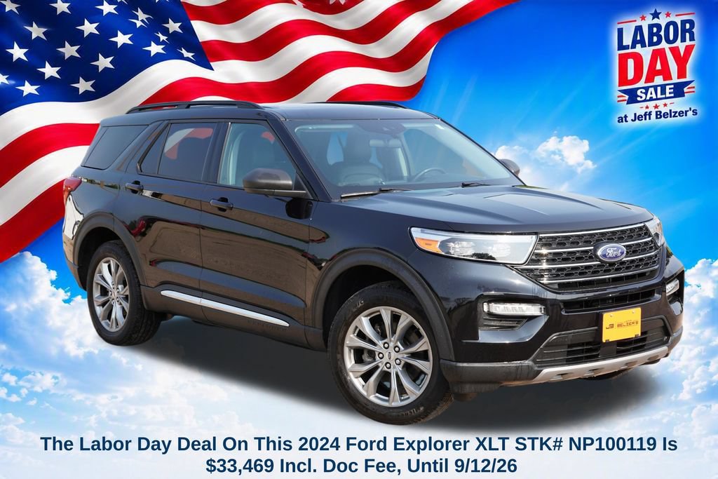 Certified 2024 Ford Explorer XLT w/ Equipment Group 202A