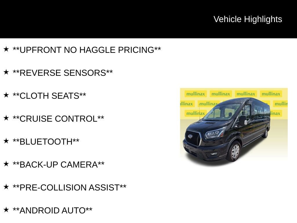 Certified 2023 Ford Transit 350 XLT RWD image 2