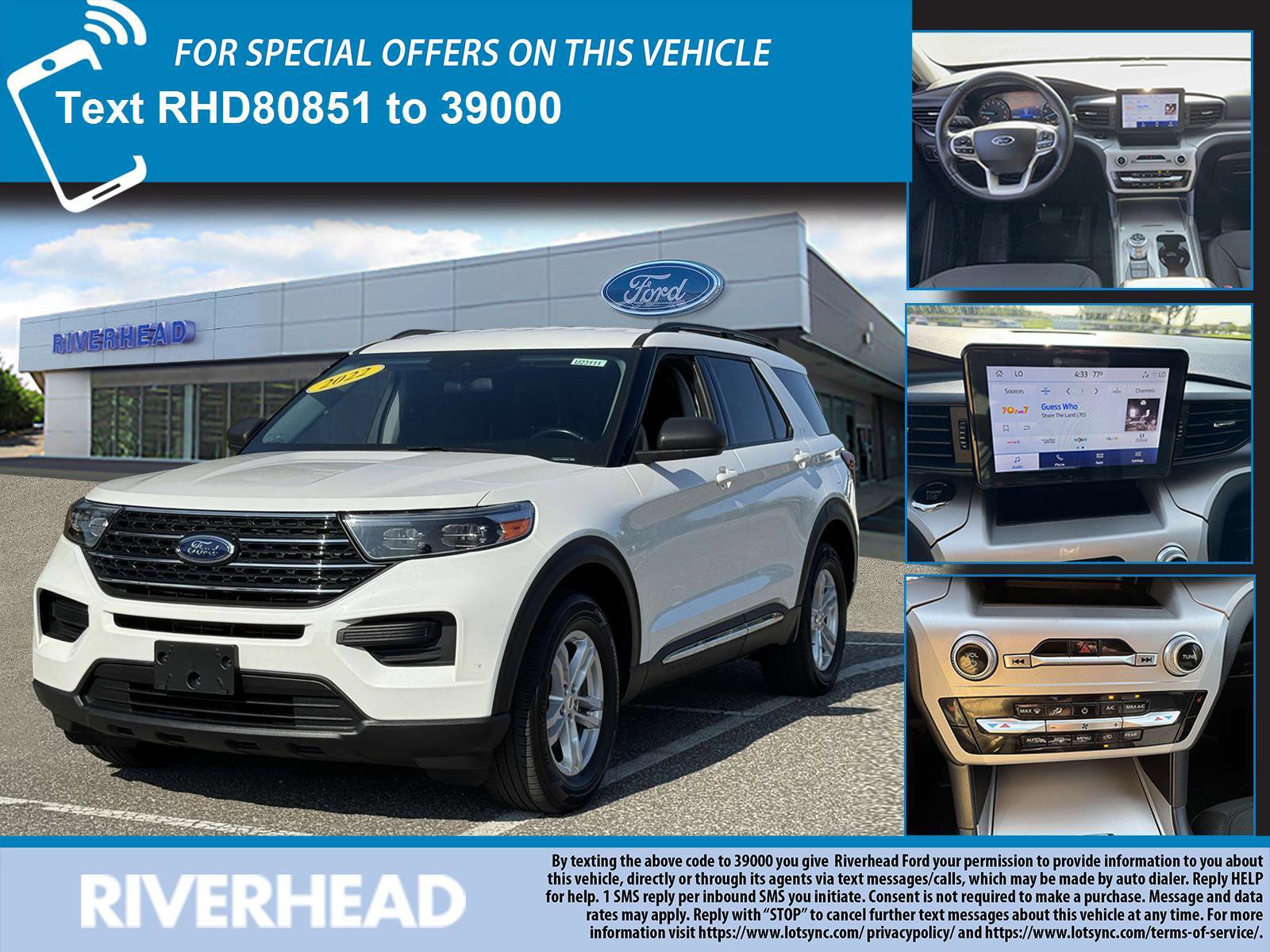 Certified 2022 Ford Explorer XLT w/ Class IV Trailer Tow Package image 5