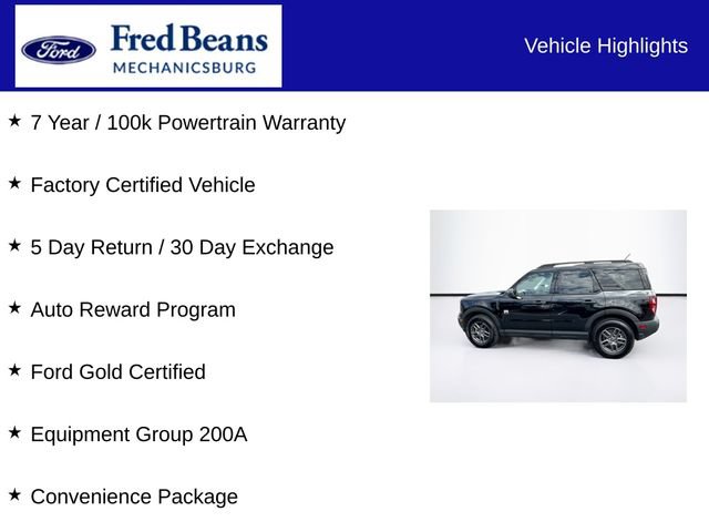 Certified 2025 Ford Bronco Sport Big Bend w/ Convenience Package AWD/4WD image 7