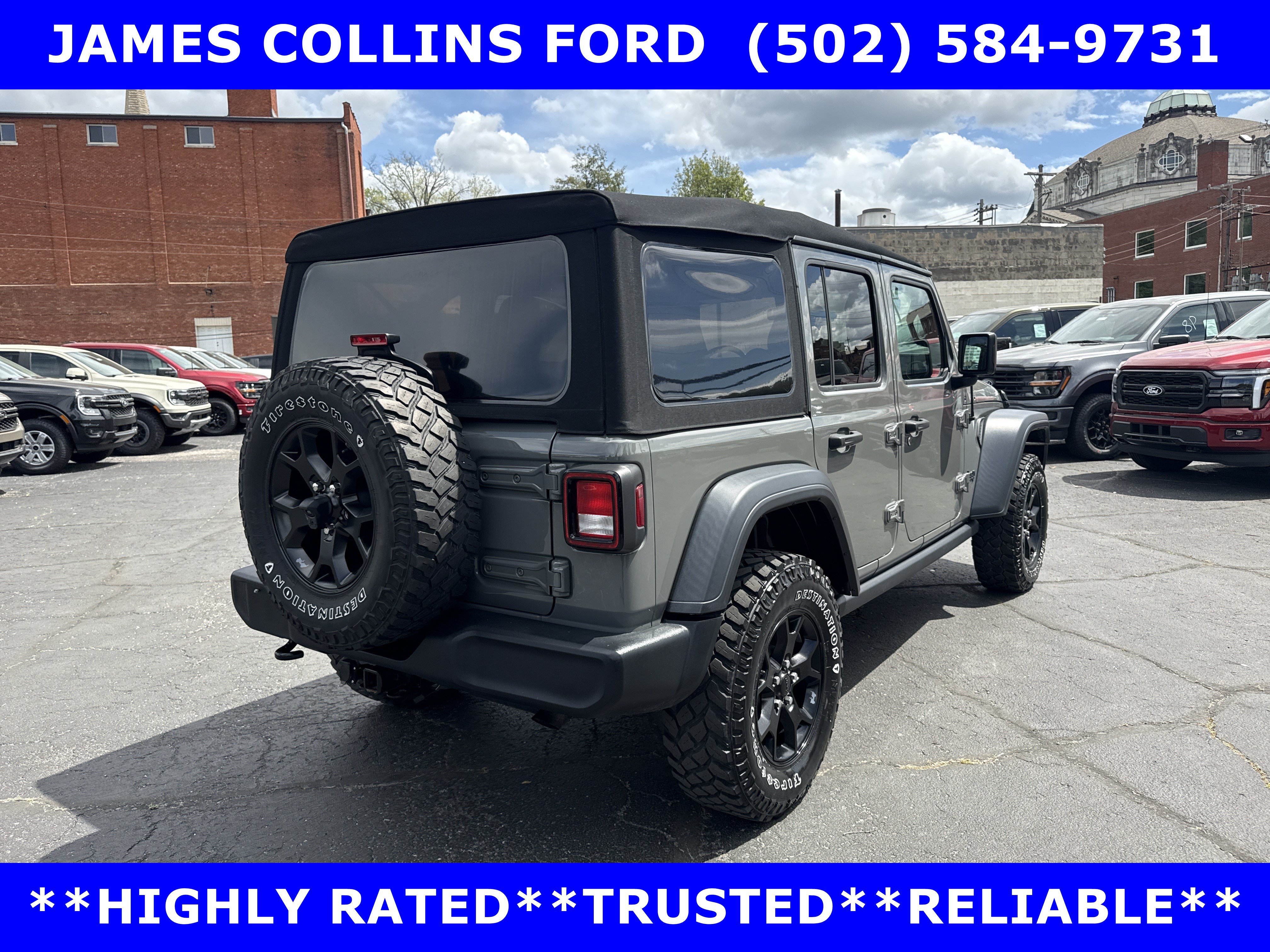 Used 2020 Jeep Wrangler Unlimited Sport AWD/4WD image 7