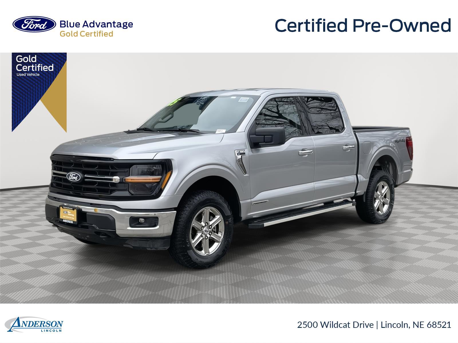 Certified 2025 Ford F150 XLT w/ Equipment Group 301A Standard