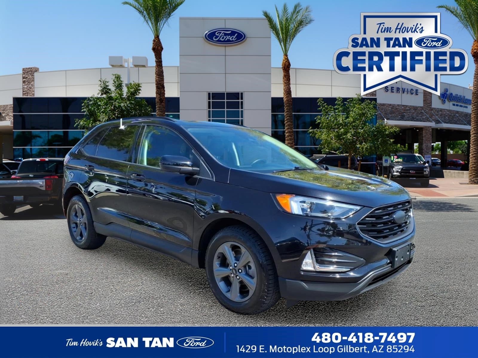 Certified 2023 Ford Edge SEL w/ Sport Appearance Package AWD/4WD image 1