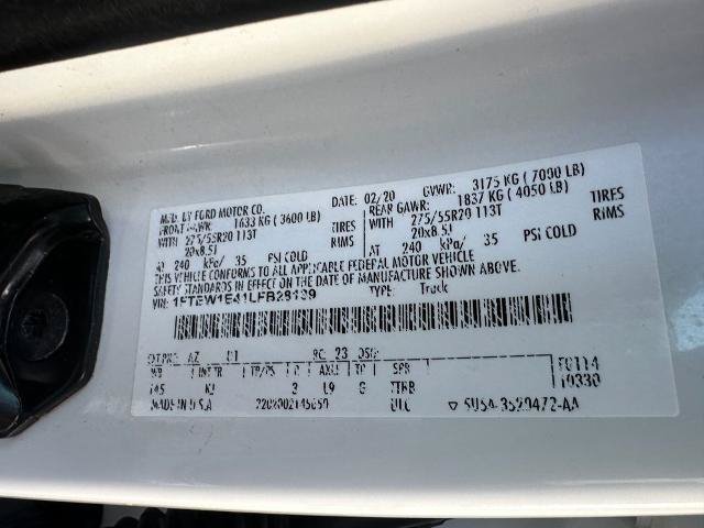 Certified 2020 Ford F150 King Ranch w/ Equipment Group 601A Luxury AWD/4WD image 23