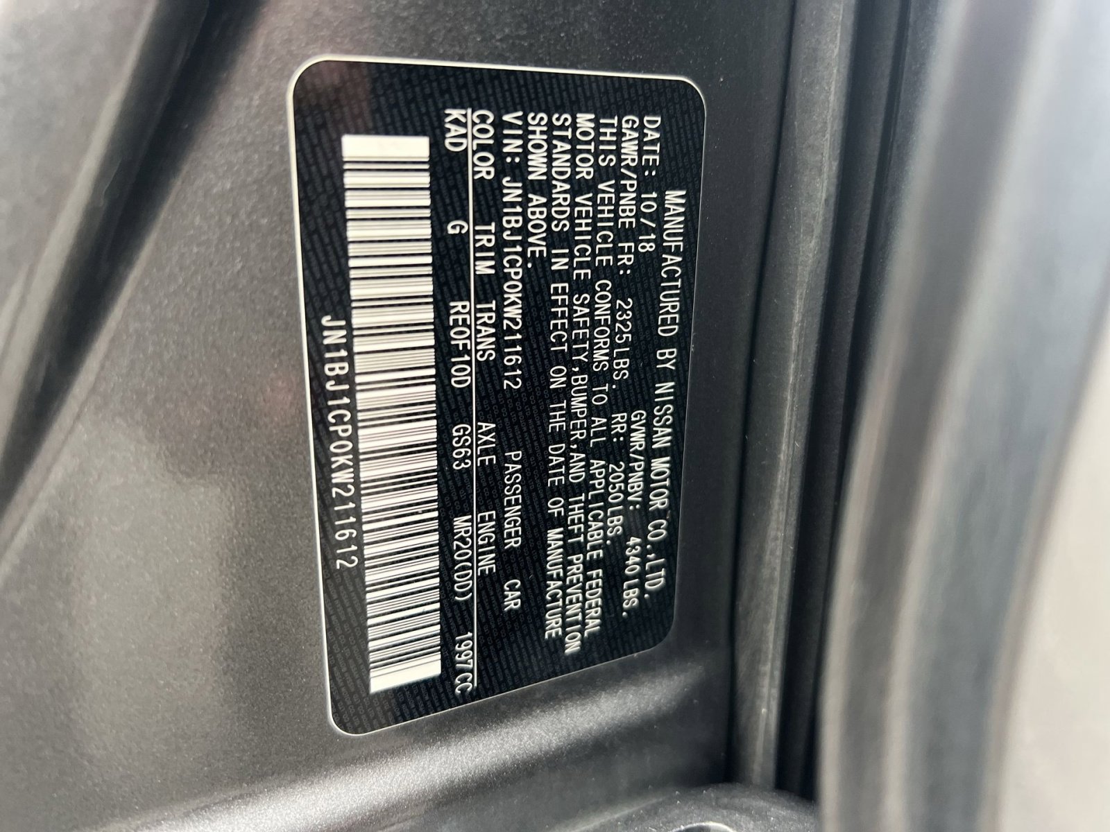 Used 2019 Nissan Rogue Sport SV image 28