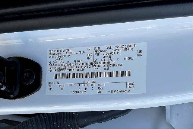 Certified 2021 Ford F150 XL w/ STX Appearance Package AWD/4WD image 8