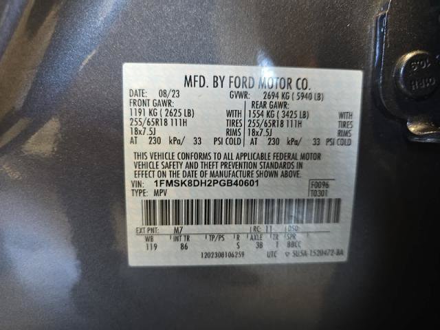 Certified 2023 Ford Explorer XLT AWD/4WD image 21