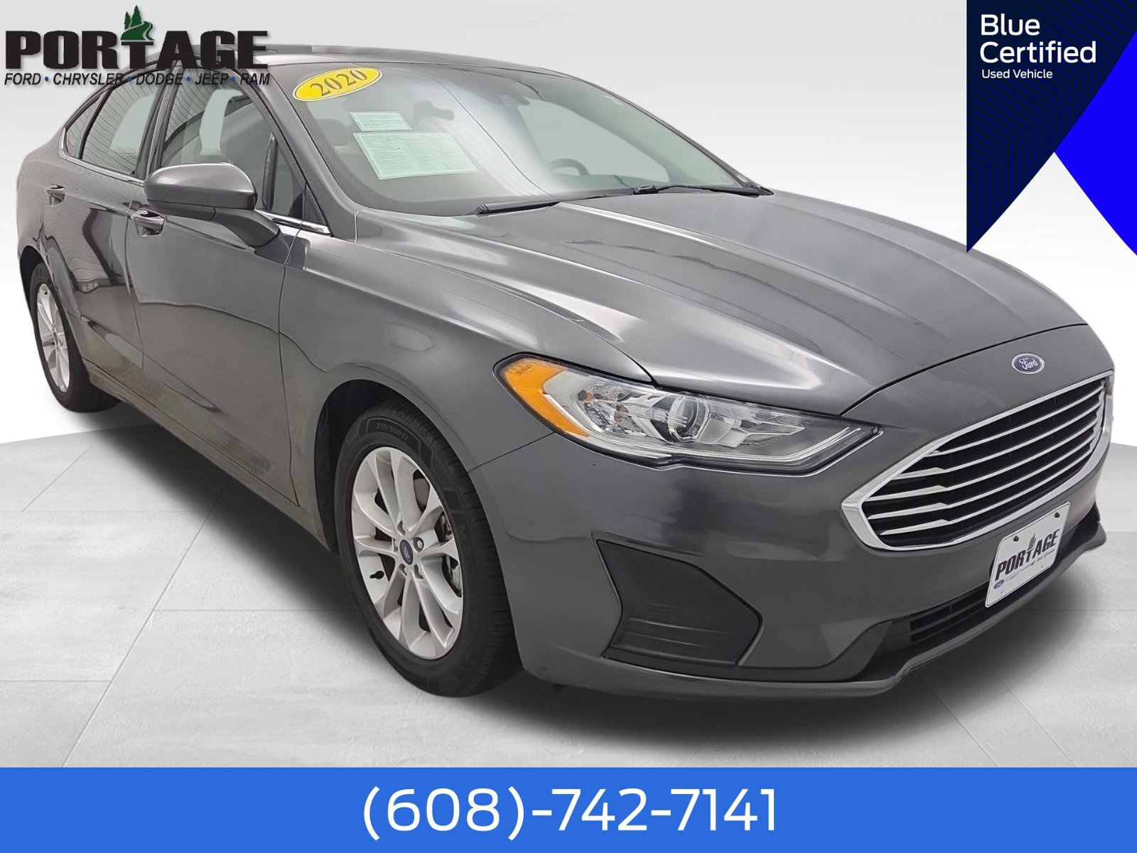 Certified 2020 Ford Fusion SE