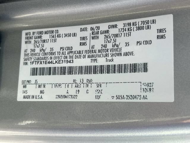 Certified 2020 Ford F150 XLT w/ Max Trailer Tow Package AWD/4WD image 38