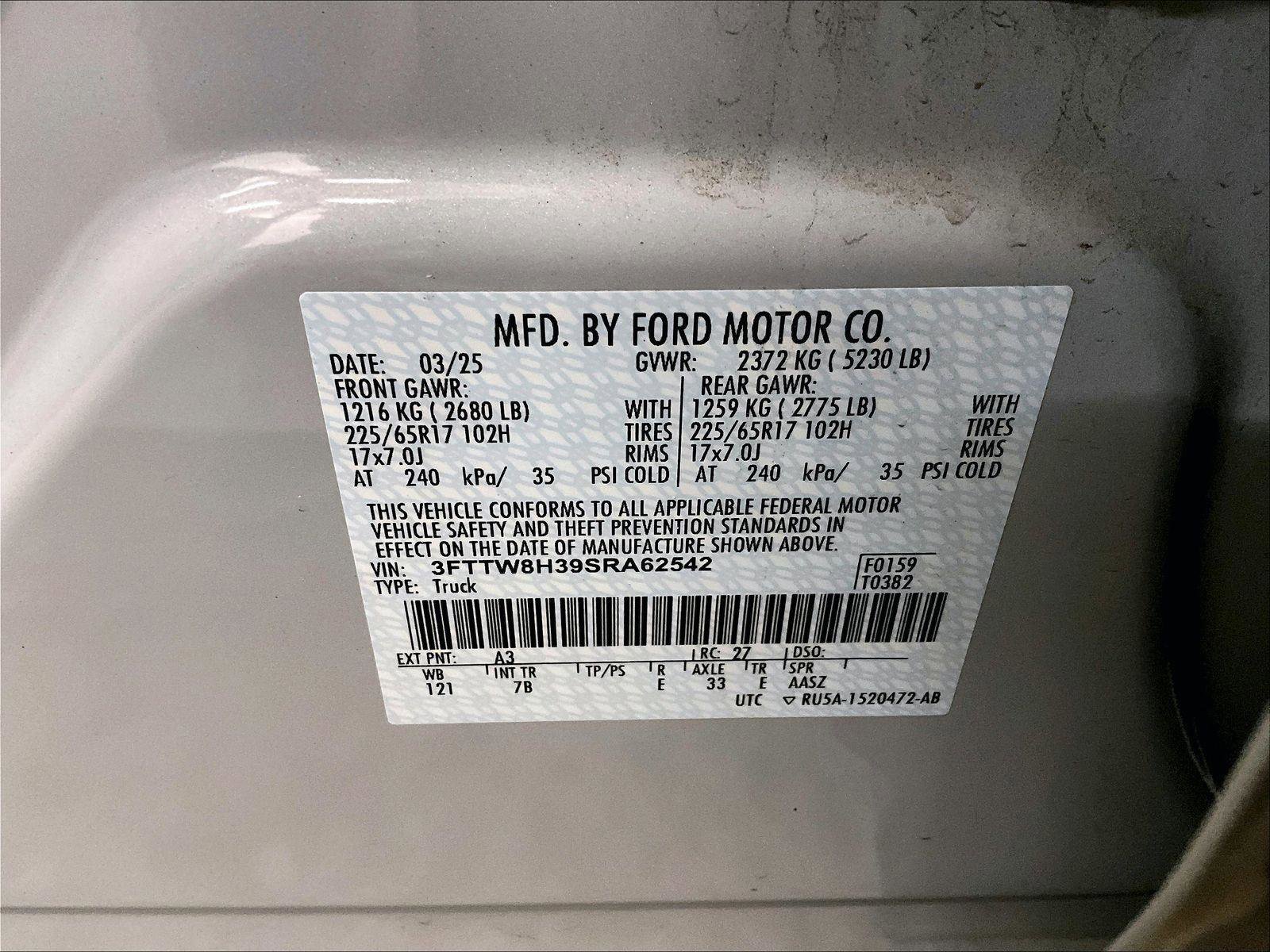 Certified 2025 Ford Maverick XLT w/ XLT Luxury Package FWD image 33