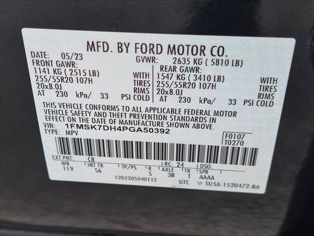 Certified 2023 Ford Explorer XLT w/ Equipment Group 202A RWD image 24
