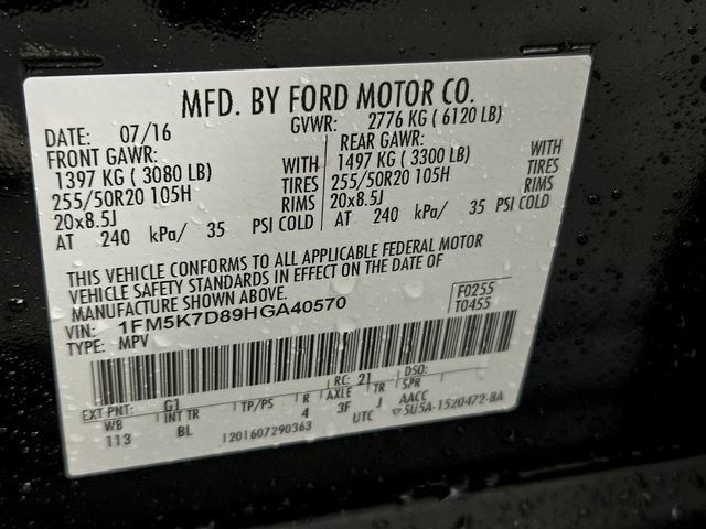 Certified 2017 Ford Explorer XLT w/ Equipment Group 202A FWD image 28