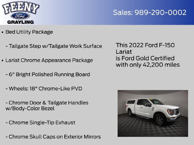 Certified 2022 Ford F150 Lariat AWD/4WD image 20
