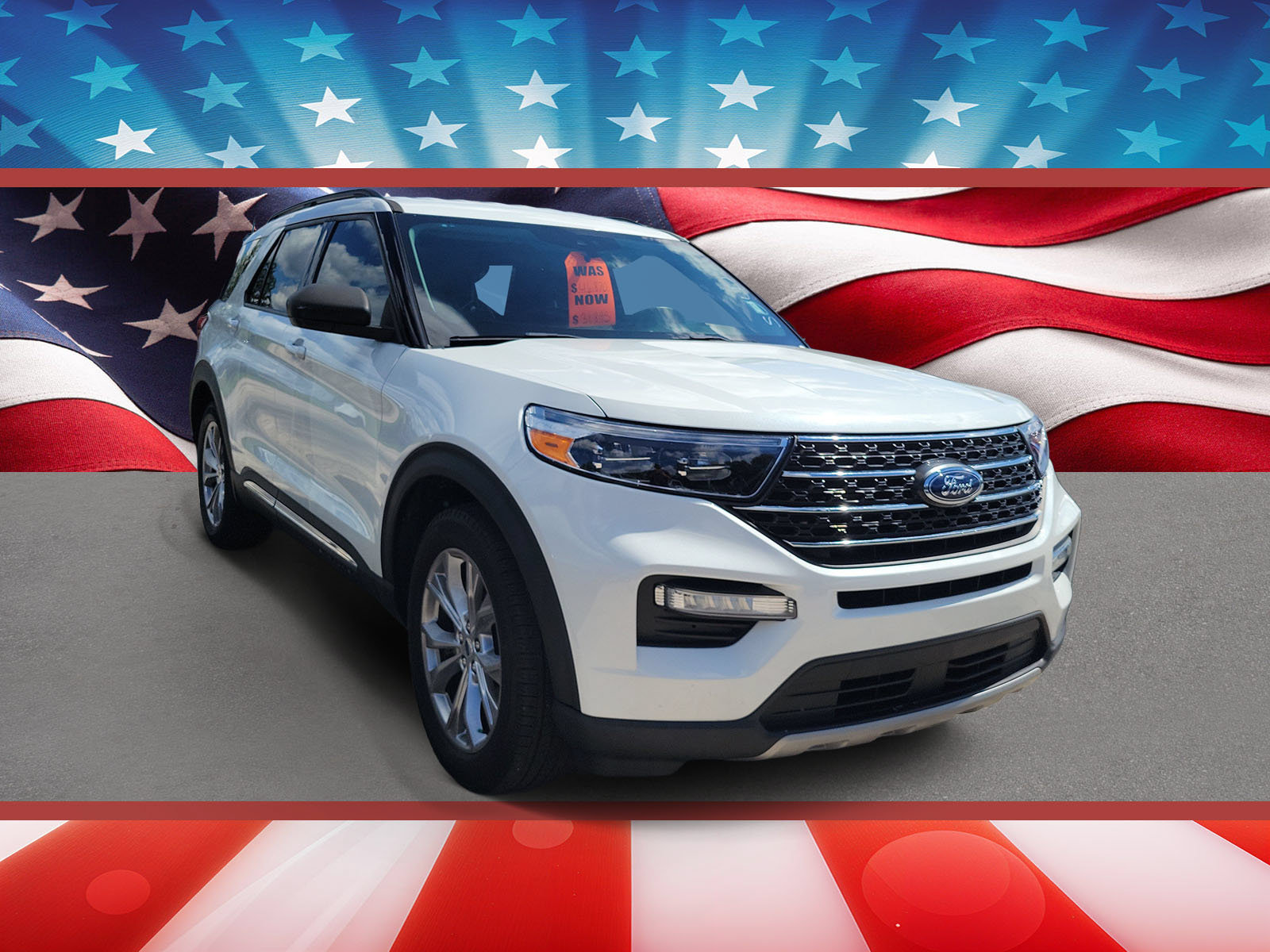 Certified 2024 Ford Explorer XLT w/ Equipment Group 202A RWD image 1