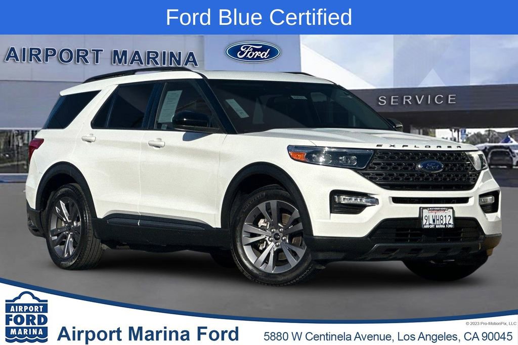 Certified 2023 Ford Explorer XLT w/ Equipment Group 202A image 1