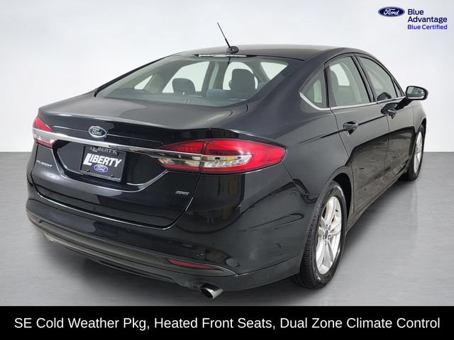 Certified 2018 Ford Fusion SE w/ Fusion SE Technology Package FWD image 3
