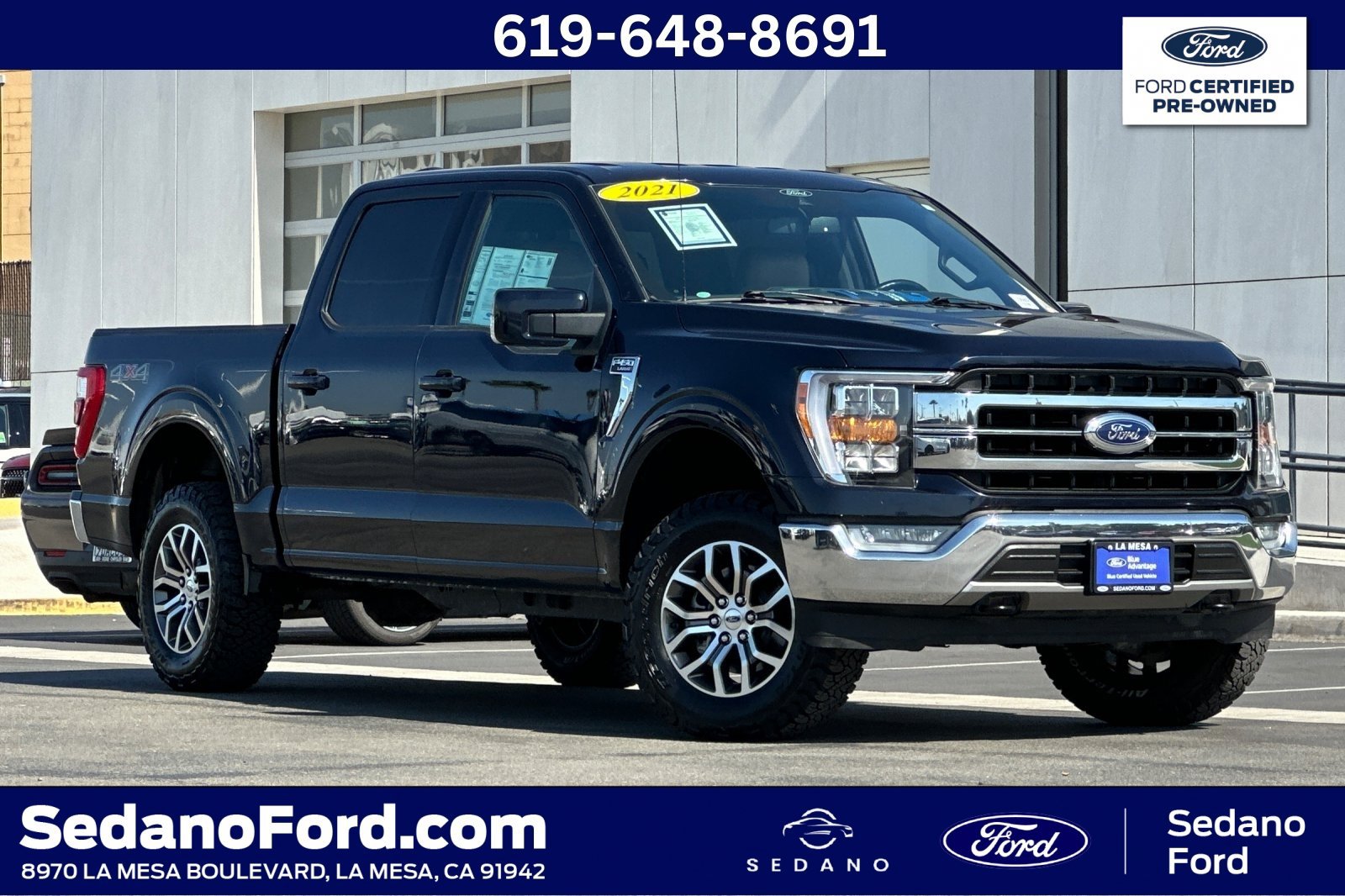 Certified 2021 Ford F150 Lariat