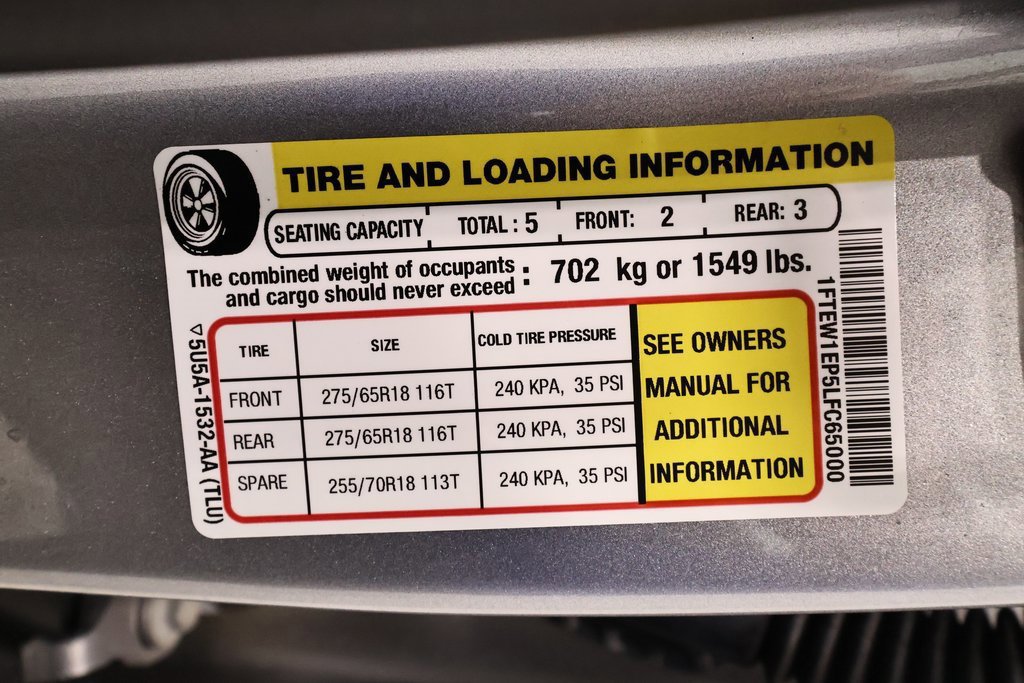 Certified 2020 Ford F150 XLT w/ Equipment Group 302A Luxury image 39