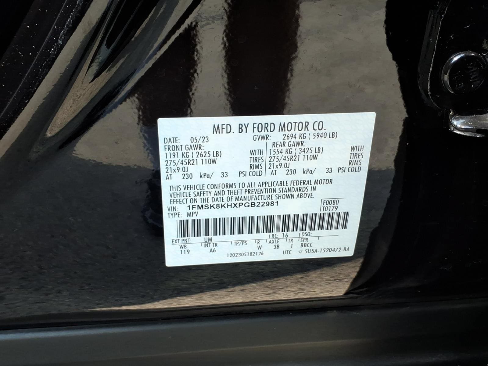 Certified 2023 Ford Explorer ST-Line w/ Class IV Trailer Tow Package AWD/4WD image 32