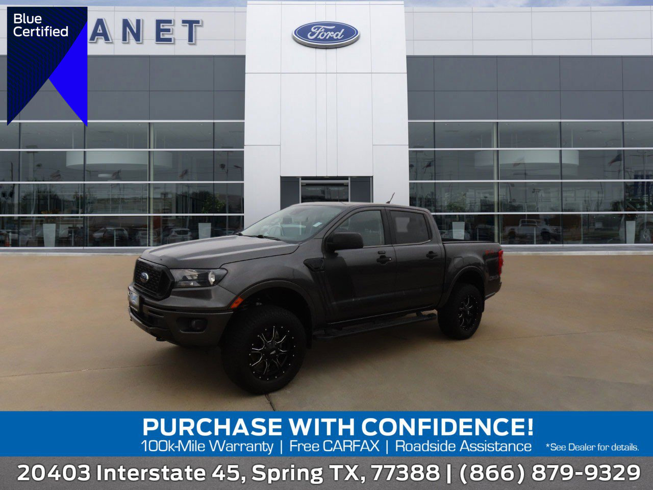 Certified 2019 Ford Ranger XLT w/ Black Appearance Package image 1