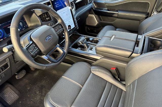 Certified 2025 Ford F150 Lightning Platinum w/ Dark Elements Package AWD/4WD image 11