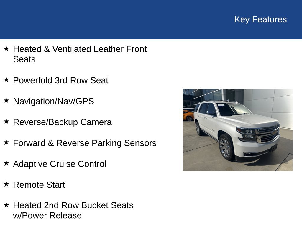 Used 2020 Chevrolet Tahoe Premier w/ Premier Plus Edition AWD/4WD image 41