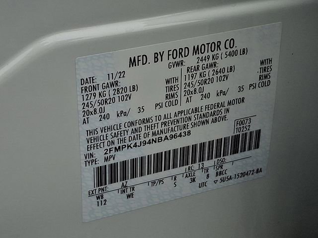 Certified 2022 Ford Edge ST-Line image 27