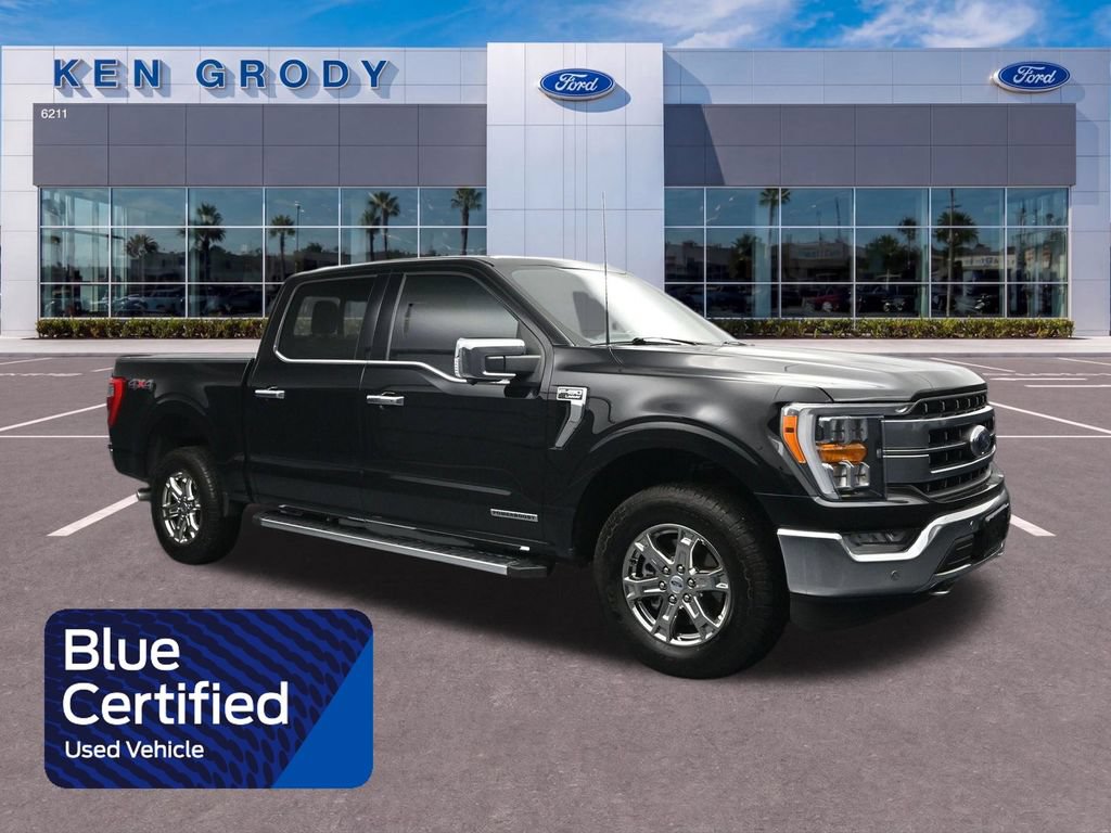 Certified 2023 Ford F150 Lariat w/ Trailer Tow Package AWD/4WD 360° Tour