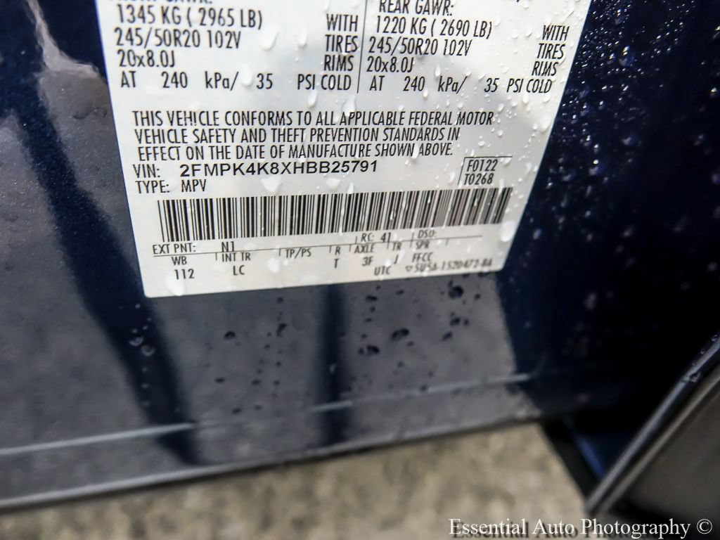 Certified 2017 Ford Edge Titanium AWD/4WD image 29