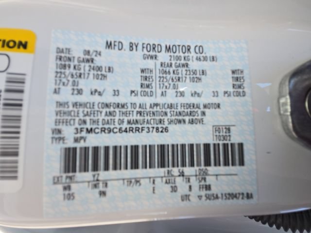 Certified 2024 Ford Bronco Sport Outer Banks AWD/4WD image 25