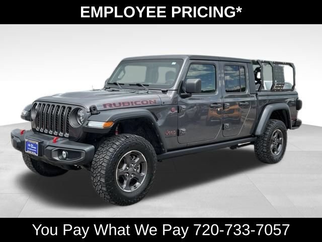 Used 2021 Jeep Gladiator Rubicon w/ LED Lighting Group AWD/4WD image 1