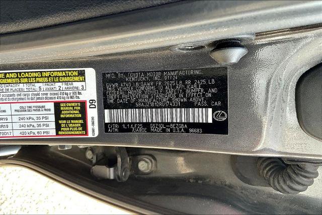 Used 2024 Lexus ES 350 F Sport w/ Accessory Package (Z2) FWD image 10
