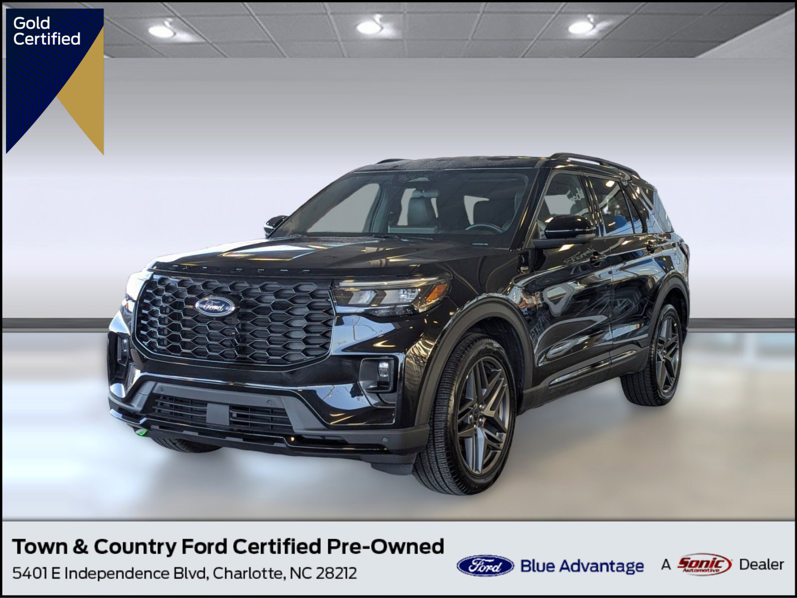 Certified 2025 Ford Explorer ST-Line w/ ST-Line Street Pack