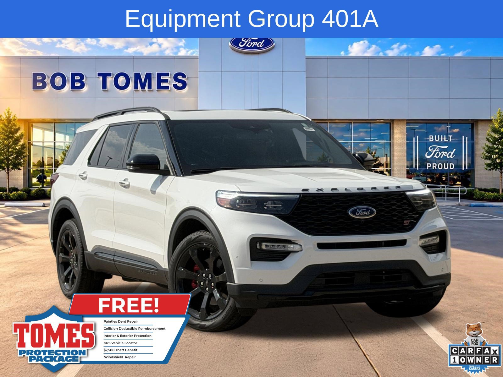 Certified 2024 Ford Explorer ST w/ Equipment Group 401A