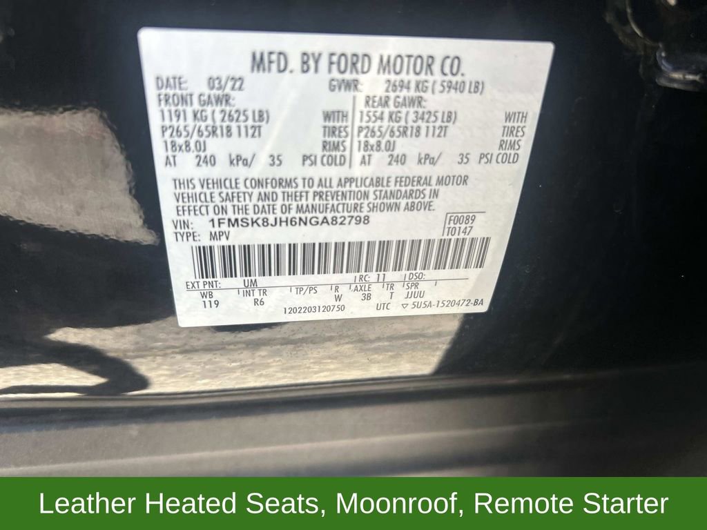 Certified 2022 Ford Explorer Timberline AWD/4WD image 23