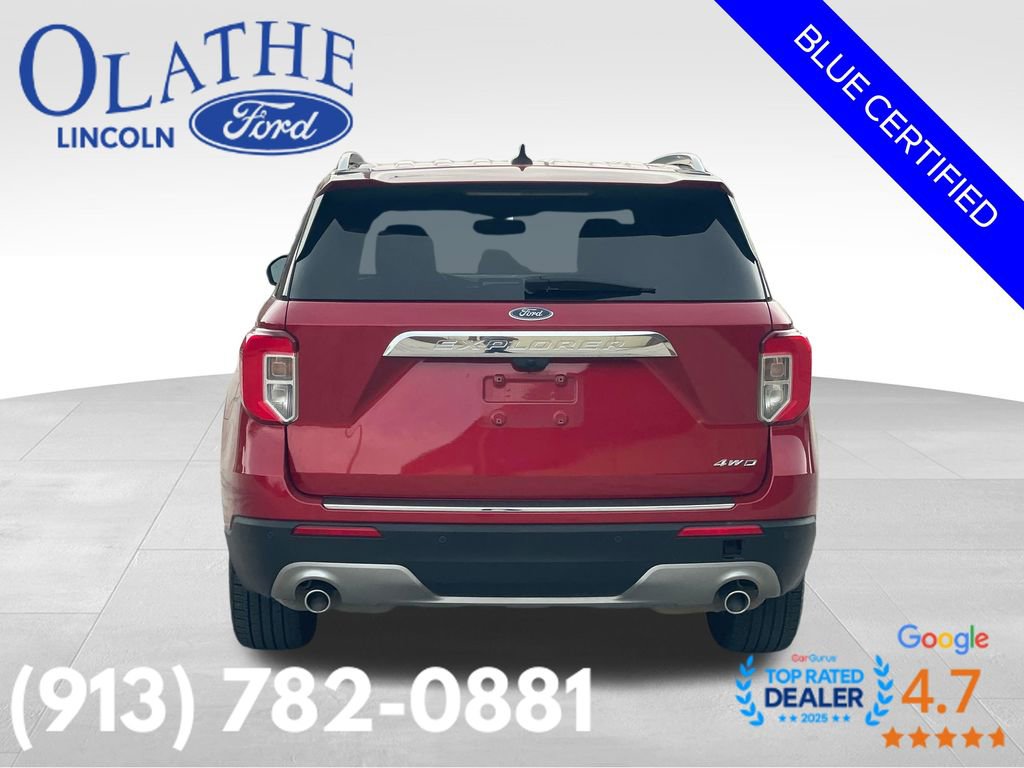 Certified 2021 Ford Explorer Limited w/ Equipment Group 301A image 5